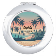 Vintage Cancun 2026 Tropical Beach Sunset