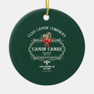 Vintage Candy Co. ornament