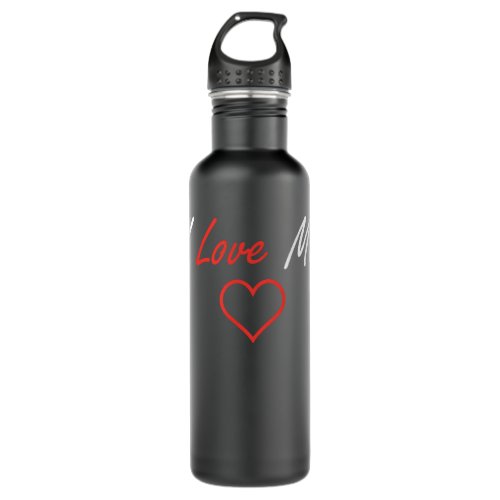 Vintage Candy Conversation Hearts for Anti Valenti Stainless Steel Water Bottle
