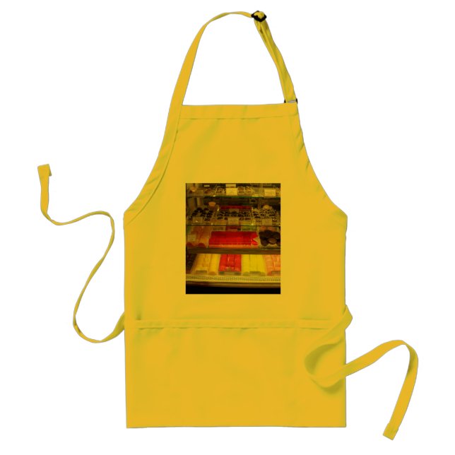 Vintage Candy Store Adult Apron (Front)