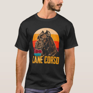 Vintage Cane Corso Lover Italian Dog Pet Cane Cors T-Shirt
