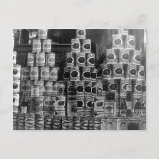 Vintage Canned Food Postcard
