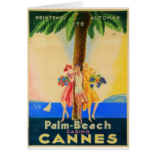 Vintage Cannes French Travel