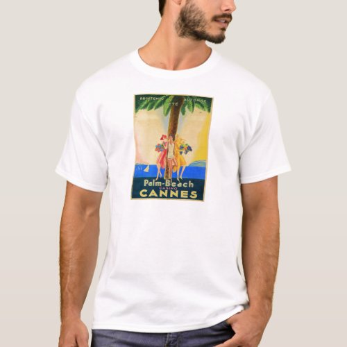Vintage Cannes French Travel T_Shirt