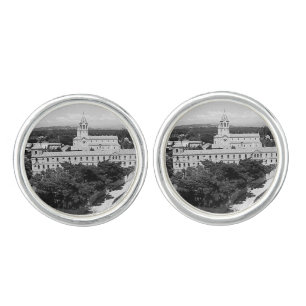 Vintage Cannes Saint-Honorat island monastery Cufflinks