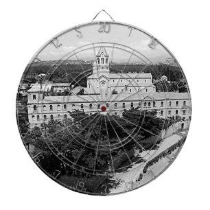 Vintage Cannes Saint-Honorat island monastery Dart Board