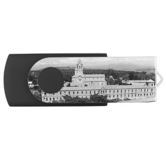 Vintage Cannes Saint-Honorat island monastery Flash Drive