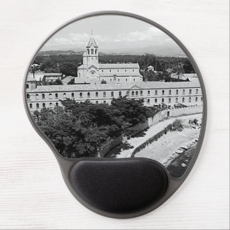 Vintage Cannes Saint-Honorat island monastery Gel Mouse Pad