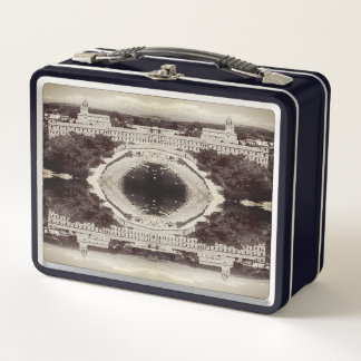 Vintage Cannes Saint-Honorat island monastery Metal Lunch Box