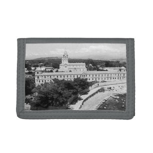 Vintage Cannes Saint-Honorat island monastery Tri-fold Wallet