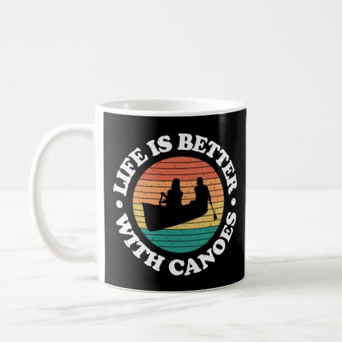 Vintage Canoeing   With Canoes  Coffee Mug