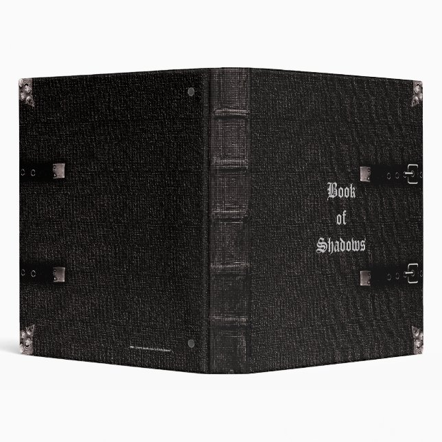 Vintage Canvas and Buckle Look Binder (Background)