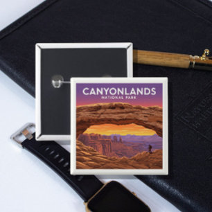 Vintage Canyonlands National Park Button