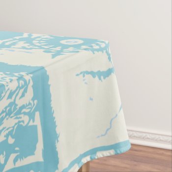 Vintage Cape Cod Map Tablecloth by SimplyChicHome at Zazzle