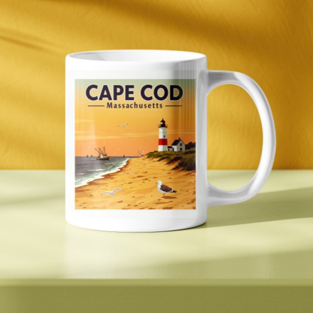 Vintage Cape Cod Massachusetts Coffee Mug (Creator Uploaded)