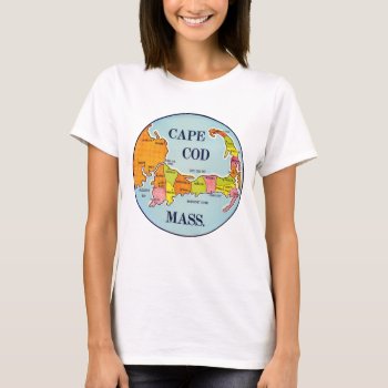 Vintage Cape Cod T-shirt by historicimage at Zazzle