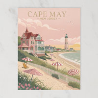 Vintage Cape May New Jersey Beach