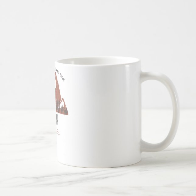 Vintage Capitol Reef National Park Utah Coffee Mug (Right)