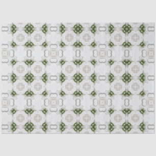 Vintage Cappuccino Coffee Pastel Christmas No 16 Tissue Paper