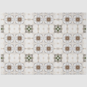 Vintage Cappuccino Coffee Pastel Christmas No 17 Tissue Paper