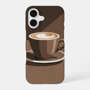 Vintage Cappuccino iPhone 16 Case