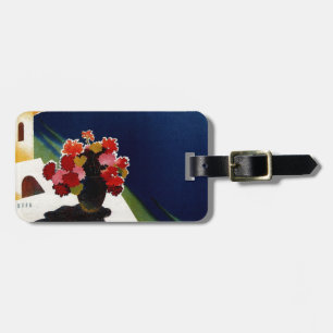 Vintage Capri Italy Travel Luggage Tag