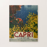Vintage Capri L&#39;Isola del Sole Italy Jigsaw Puzzle