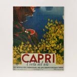 Vintage Capri L&#39;Isola del Sole Italy Jigsaw Puzzle