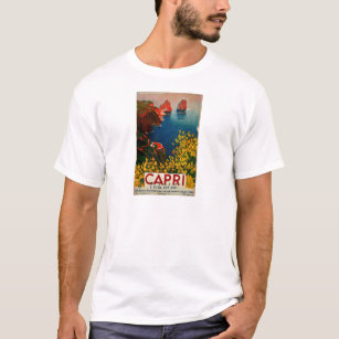 Vintage Capri L'Isola del Sole Italy T-Shirt