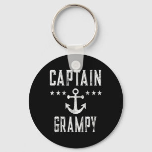 Vintage Captain Grampy - Family Cruise Or Lake Boa Keychain