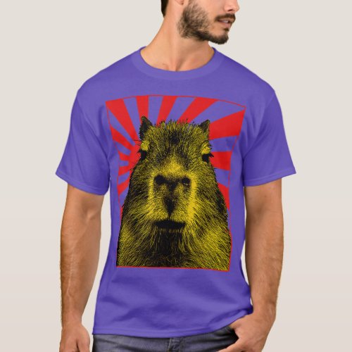 Vintage Capybara  T_Shirt