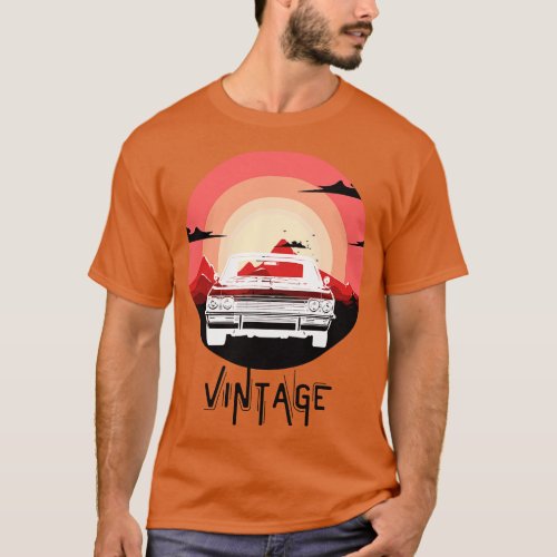 Vintage car 80s 11 T_Shirt