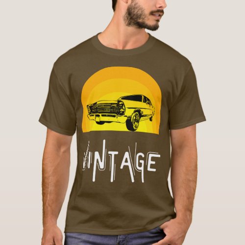 Vintage car 80s 16 T_Shirt