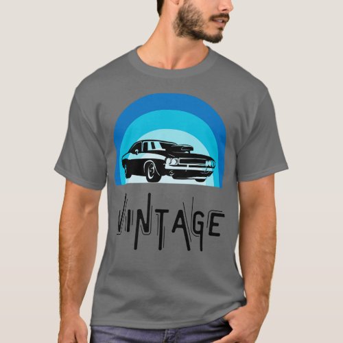 Vintage car 80s 5 T_Shirt