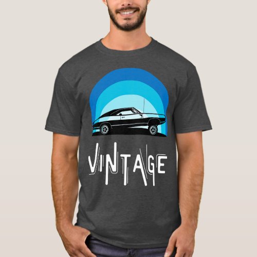 Vintage car 80s 8 T_Shirt