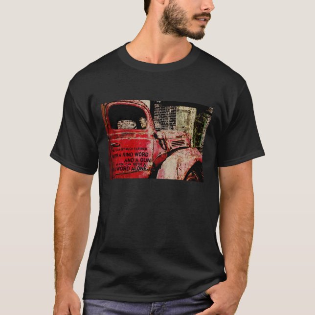 vintage car Al Capone t-shirt (Front)