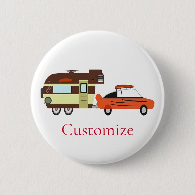 Vintage Car and Camper Thunder_Cove Button (Front)