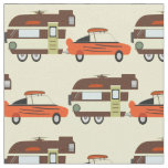 Vintage Car and Camper Thunder_Cove Fabric