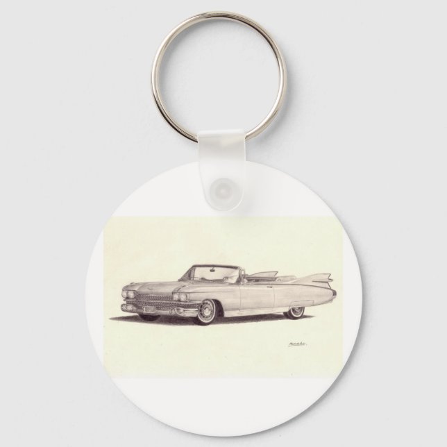 Vintage Car: Cadillac Eldorado Keychain (Front)