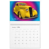 VINTAGE CAR CALENDAR Zazzle