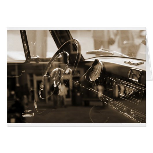 Vintage Car Cards (Front Horizontal)