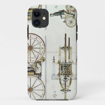 Vintage Car Iphone 11 Case by ZunoDesign at Zazzle