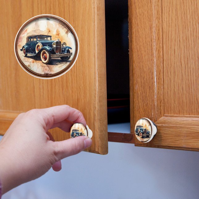 Vintage Car Ceramic Knob (Creator Uploaded)