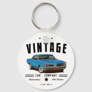 Vintage Car Company GTO Keychain