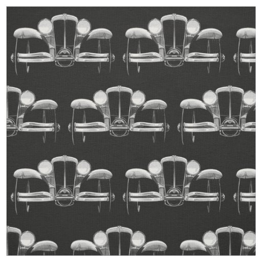 Vintage car custom fabric