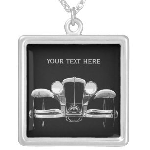 Vintage car custom necklace