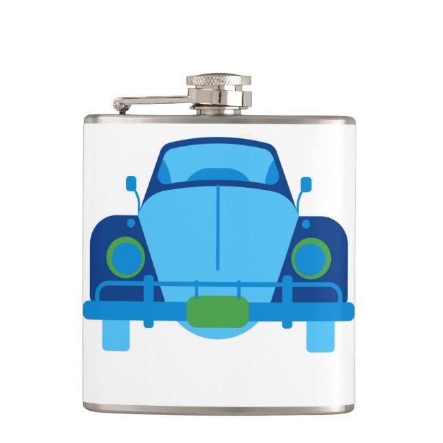 Vintage Car Flask (Front)