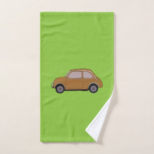 Vintage Car  Hand Towel