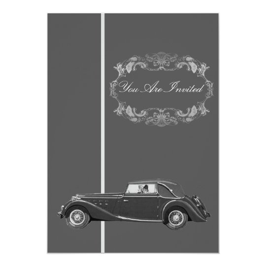 Antique Car Invitations Free Psd Antique Cars Blog