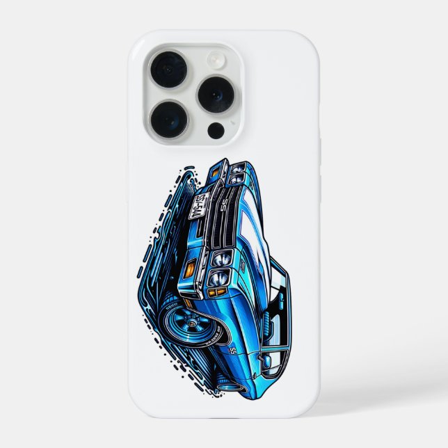 Vintage Car Iphone Case (Back)